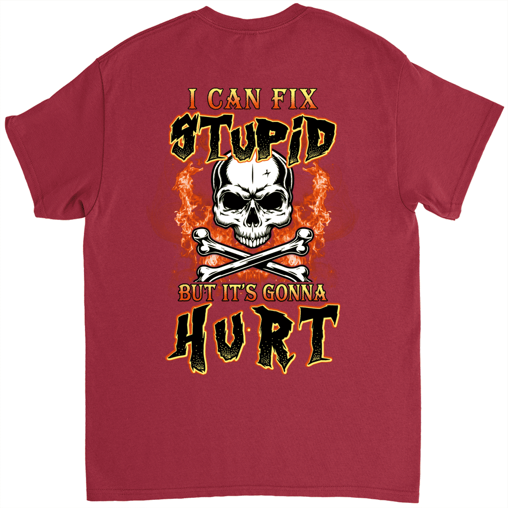 Skull - Skull lovers shirt, fire cross bone shirt, i can fix Skull - Skull lovers shirt, fire cross bone shirt, i can fix