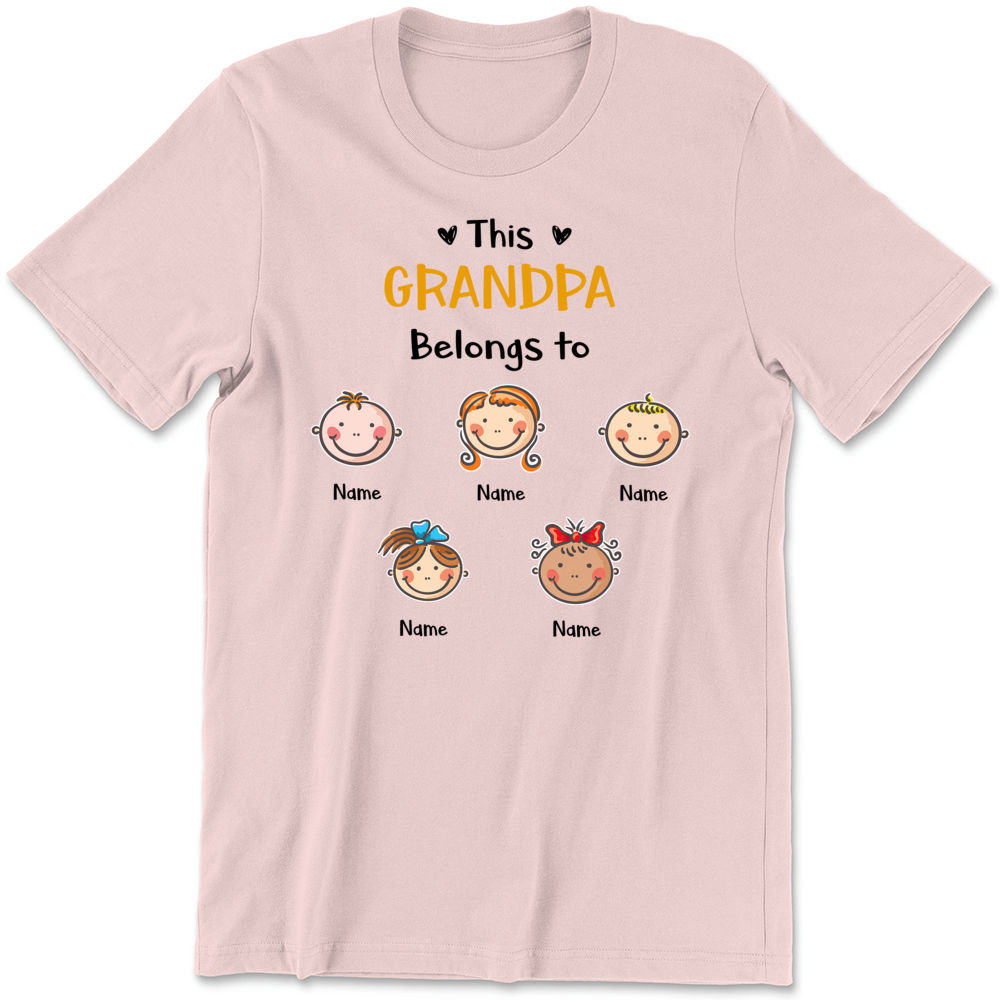Father's Day 2023 - Personalized This Grandpa Belongs To Father's Day 2023 - Personalized This Grandpa Belongs To
