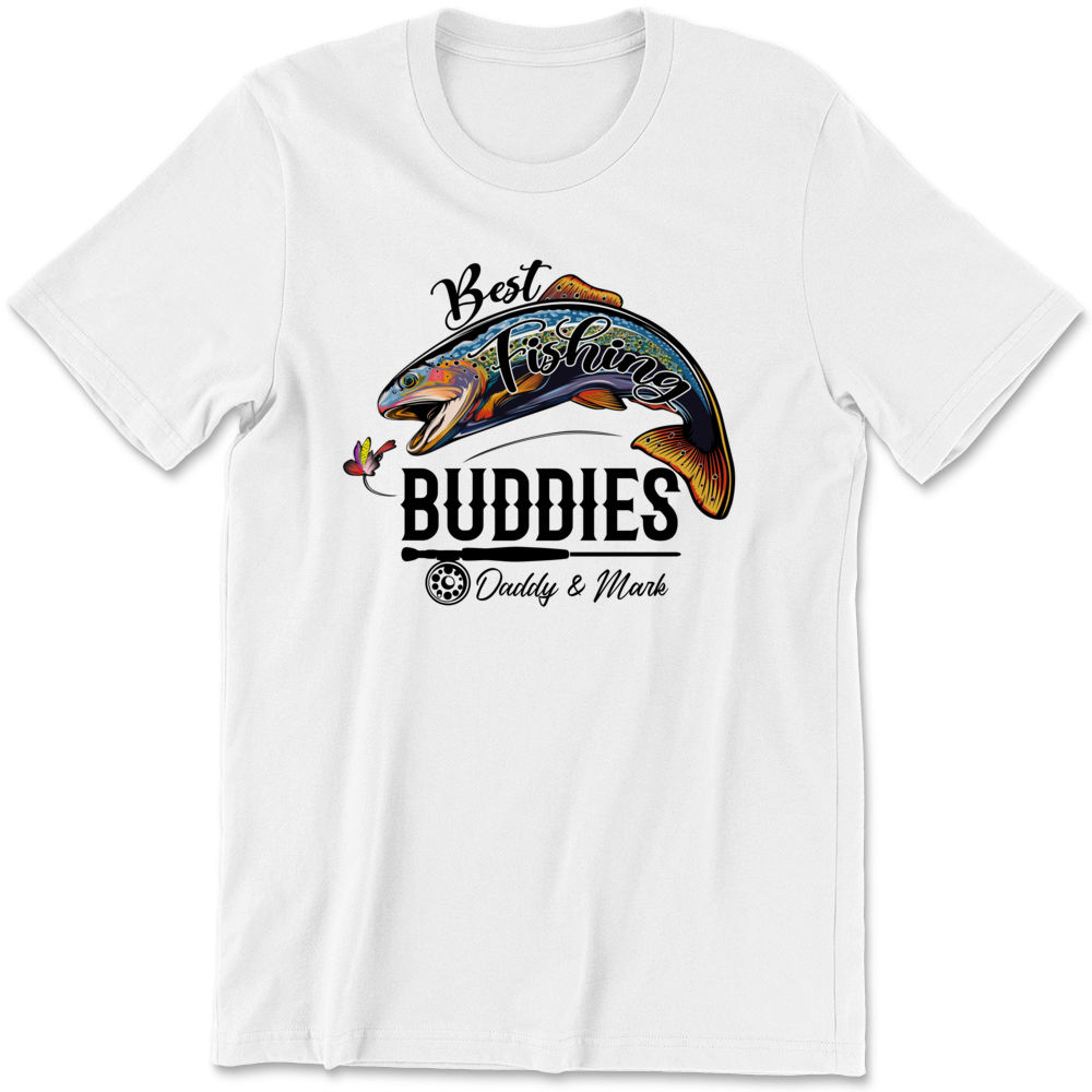 Daddy's Fishing Buddy Fishing Htv Fishing Sublimation Fishing Shirt Heat  Transfer Daddy's Fishing Buddy Shirt Design Boy Fishing Shirt -  Canada