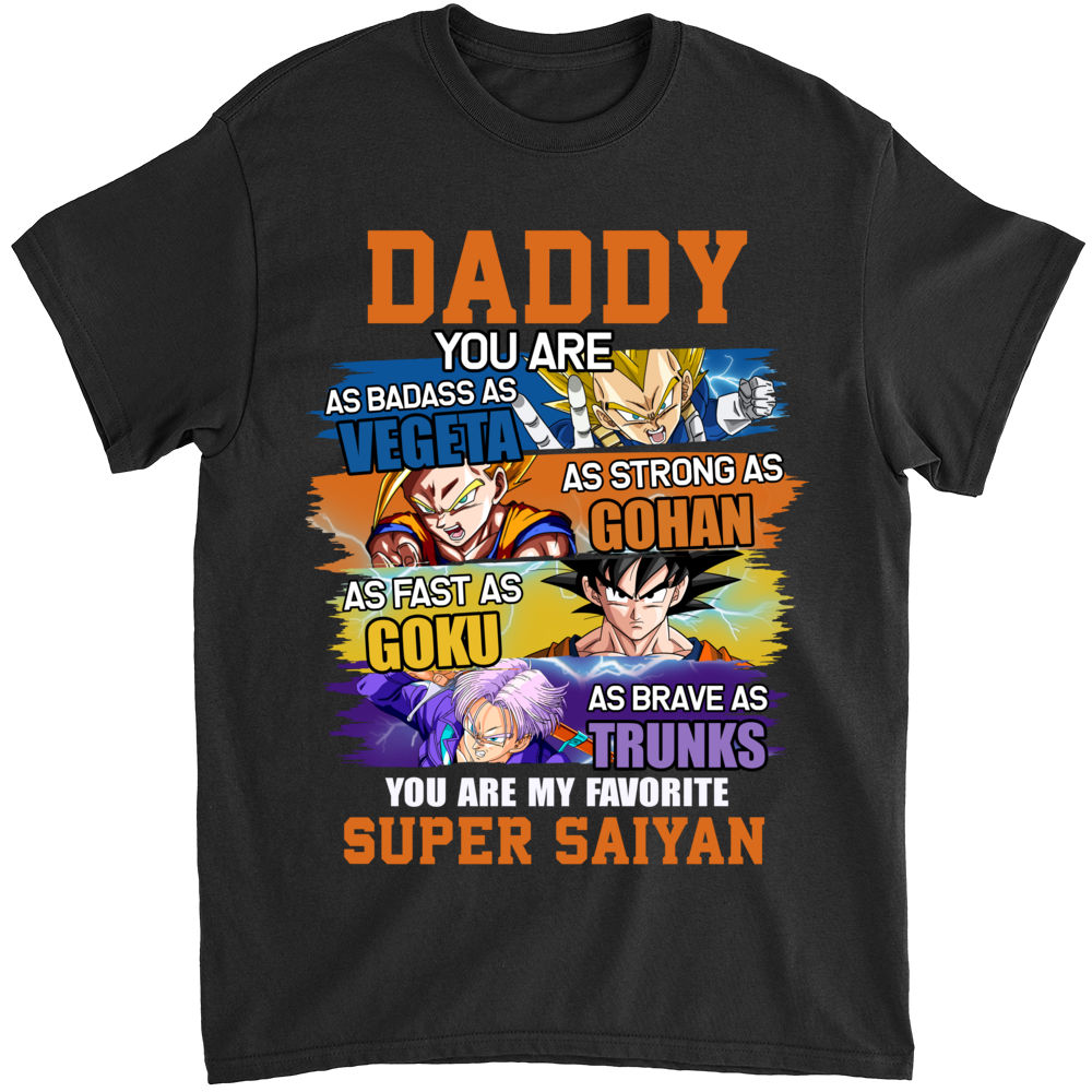 Personalized Shirt - Father's Day T Shirt 2023 - Best Dad ever ever ever - You are As Badass as..._3