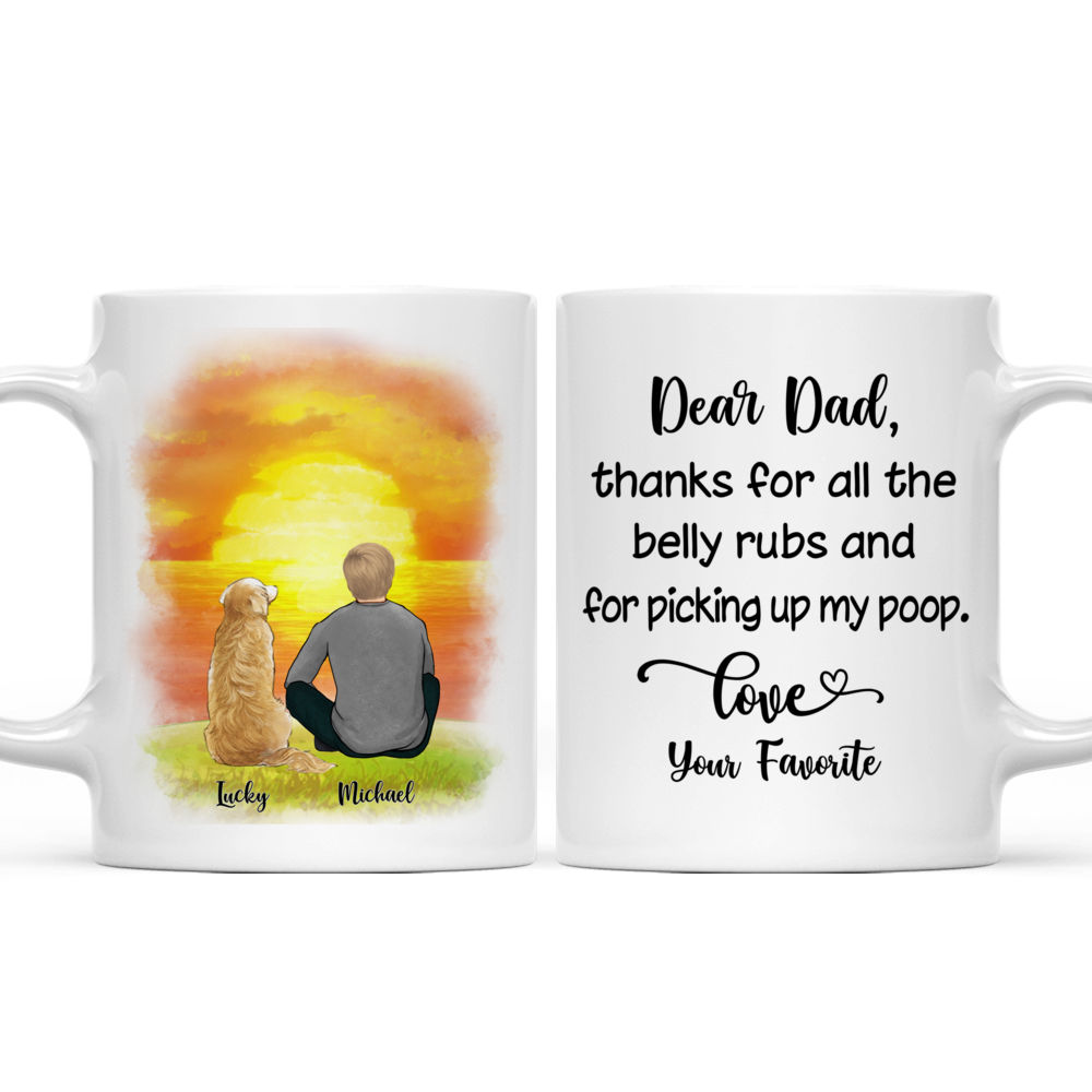 Dad's Favorite Turds, Personalized Funny Mug, Custom Magic Mug, Gift F -  PersonalFury