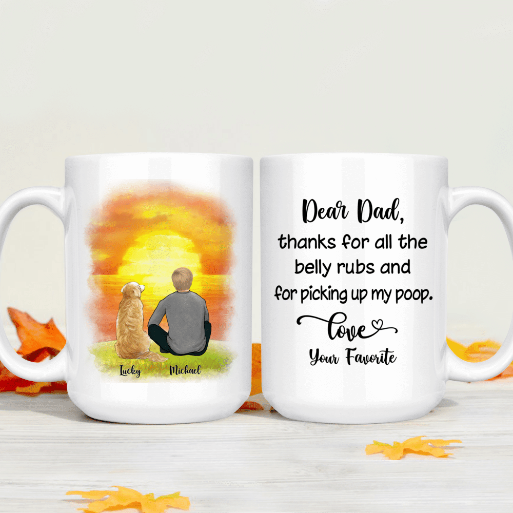 Dad's Favorite Turds, Personalized Funny Mug, Custom Magic Mug, Gift F -  PersonalFury