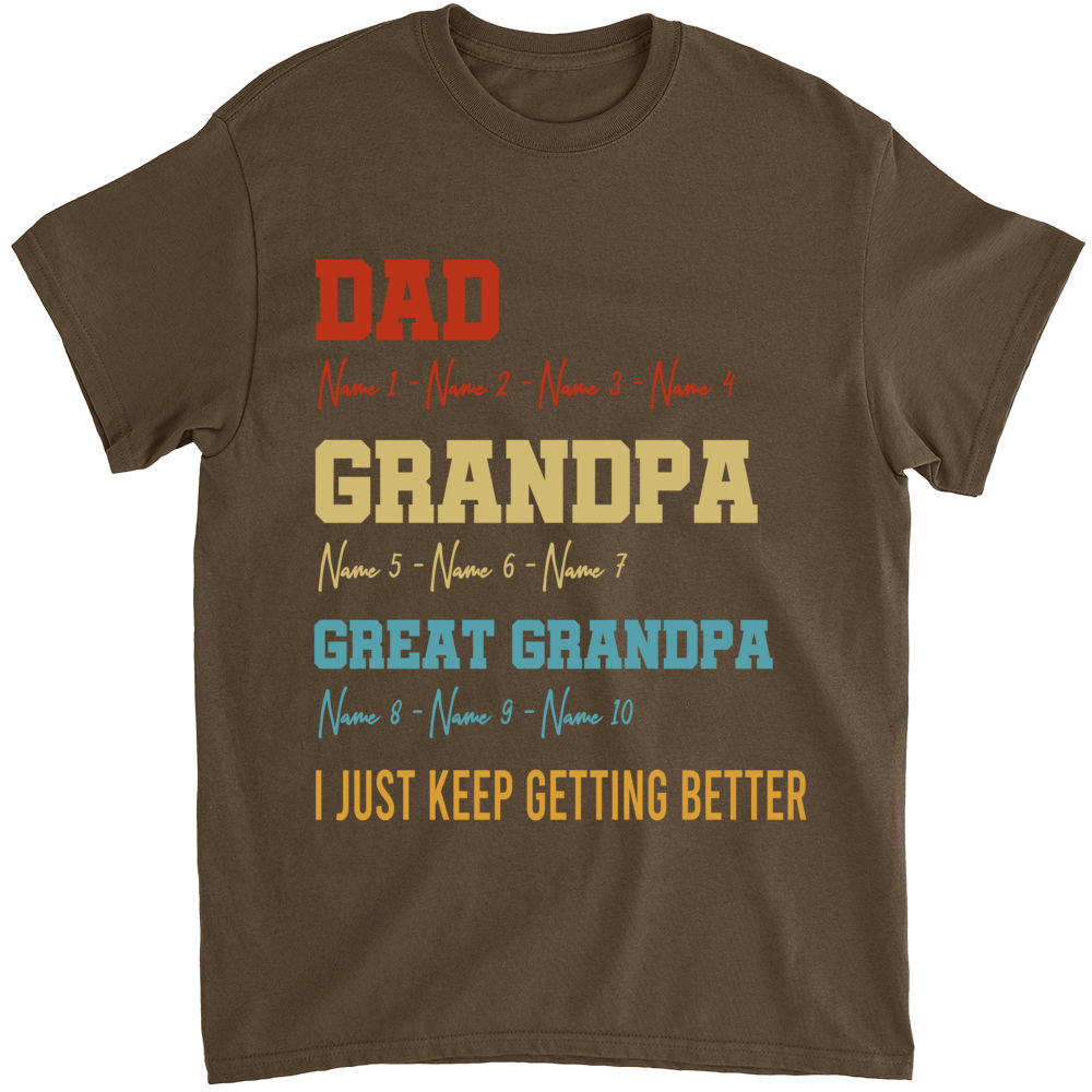 Grandpa Gift Grandpa Announcement Shirt Grandpa Shirt Shirt for Grandpa -   Sweden