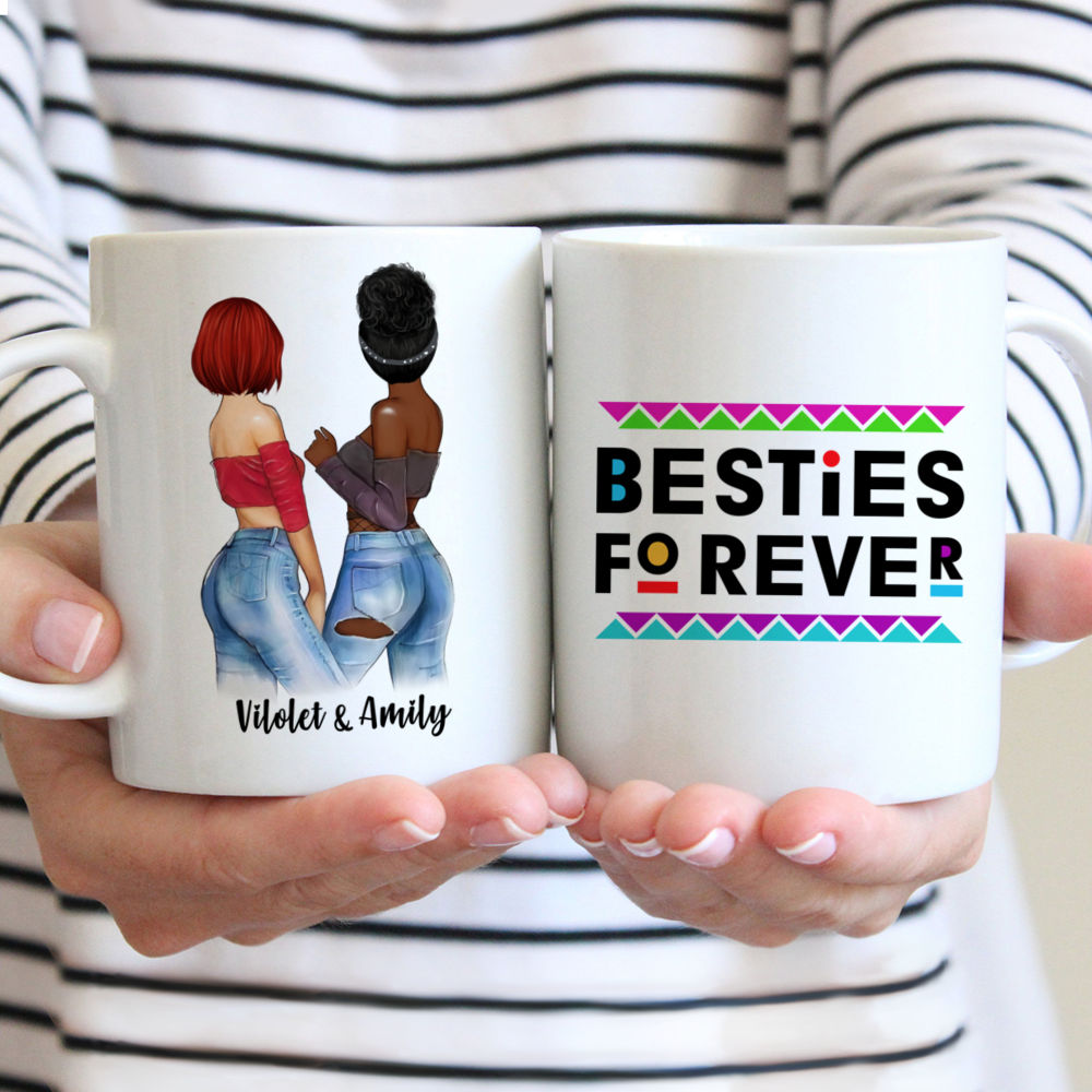 Topic - Personalized Mug - Besties forever (ver 2)