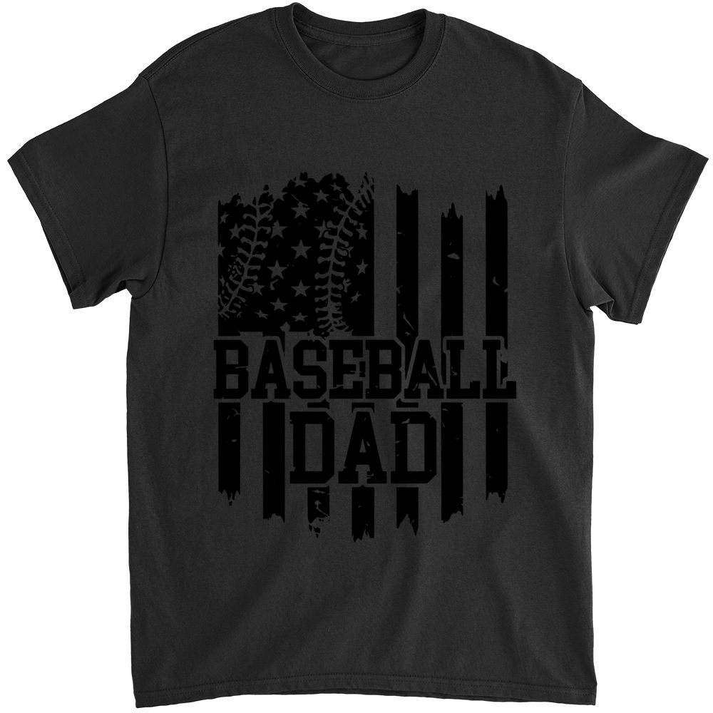 Interest Pod Unique Father's Day Gift, Personalized Shirts Baseball Dad Like A Normal Dad But Louder and Prouder Shirt for Baseball Dad HK10 