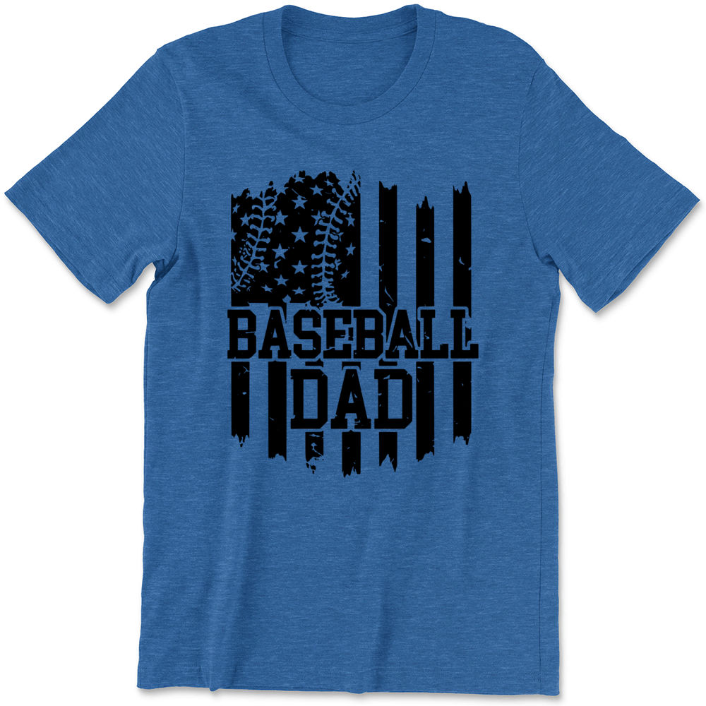 Father's Day Gift - Baseball Lovers Shirt Gift For Dad, Baseball Dad Shirt,  Father's Day Shirt, Gift For Father, Love Dad Shirt 30816
