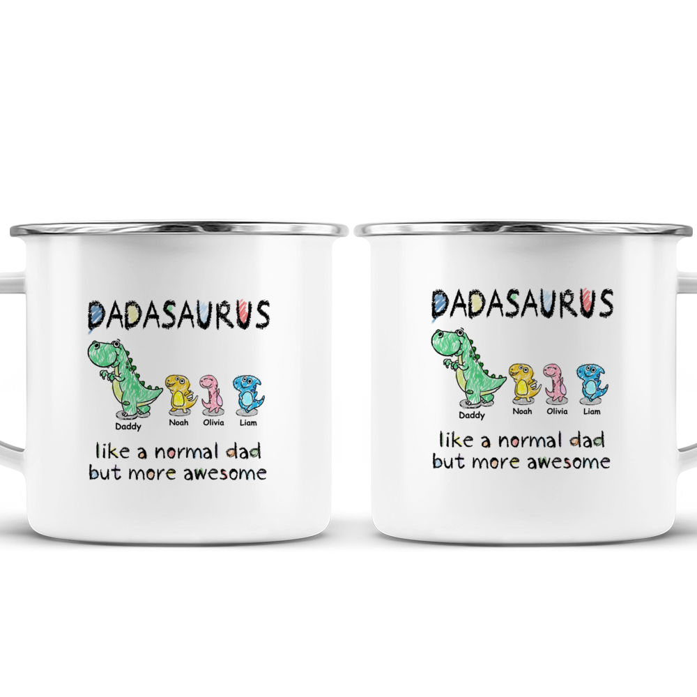 Personalized Gift For Dadasaurus Mug 25343 - Famvibe