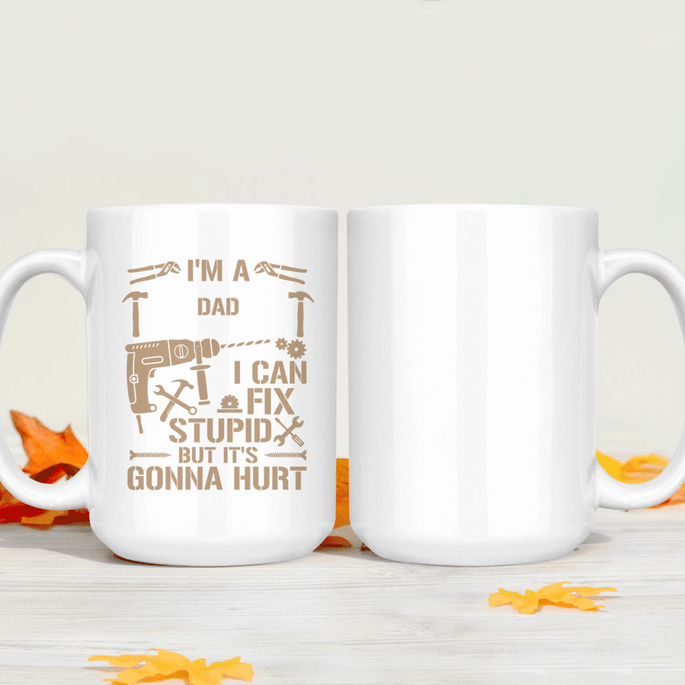 Keep Calm Bubba Will Fix It Gift For Dad Grandpa Coffee Mug