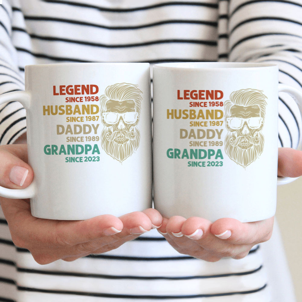 Personalized Mug for Dad Mug With Leakproof Lid Insulated Coffee Mug Laser  Engraved Mug Grandpa Gifts HP24 