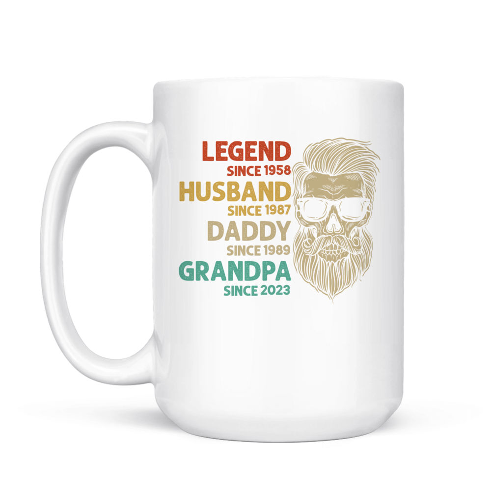 Personalized Mug for Dad Mug With Leakproof Lid Insulated Coffee Mug Laser  Engraved Mug Grandpa Gifts HP24 