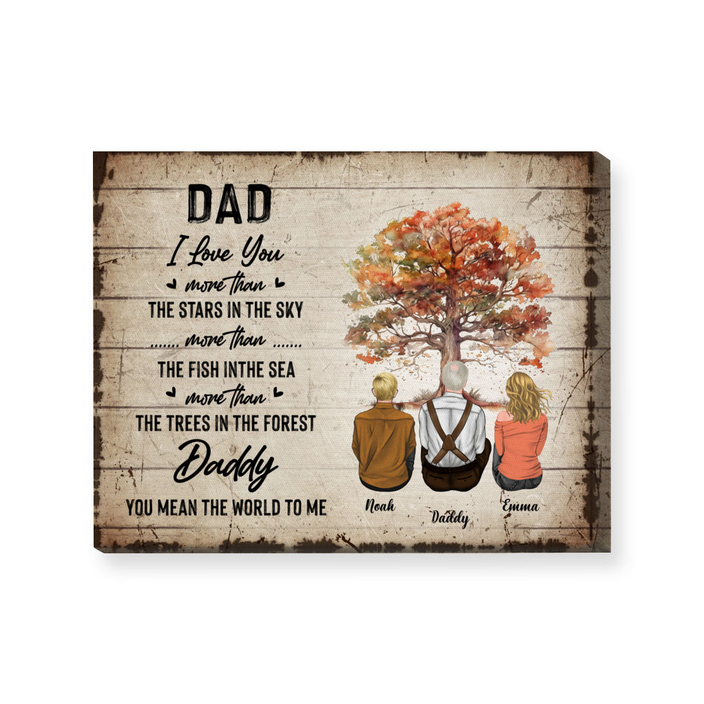 Fathers Day Fishing Gifts  Custom Canvas Prints For Father'S Day