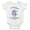 Custom Baby Onesies - Memorial - Hand picked for Earth by my Grandpa in heaven