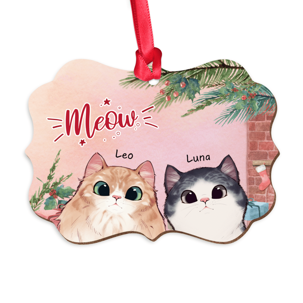 Pet Ornament - Meowy Christmas - 2712