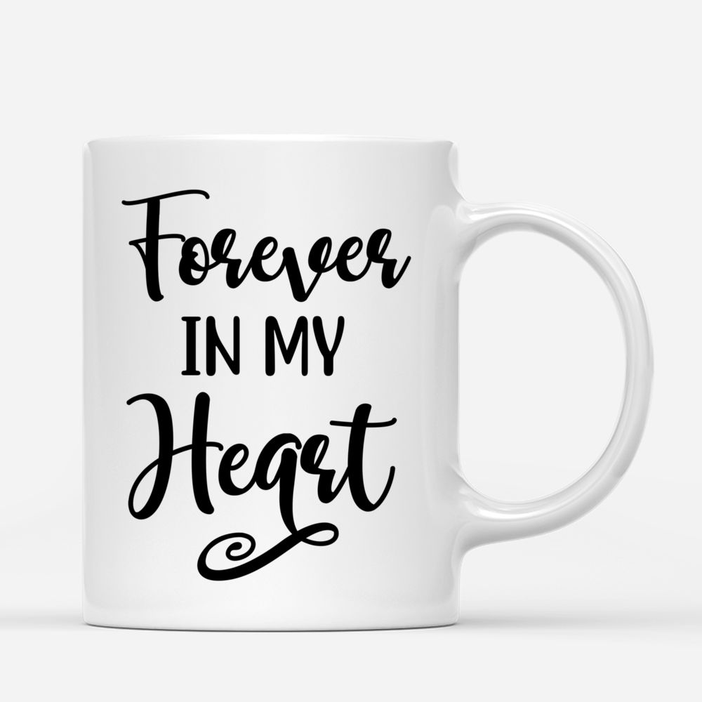 Christmas Memorial Mug - Forever in My Heart (For DadMomGrandPaGrandMa)_2