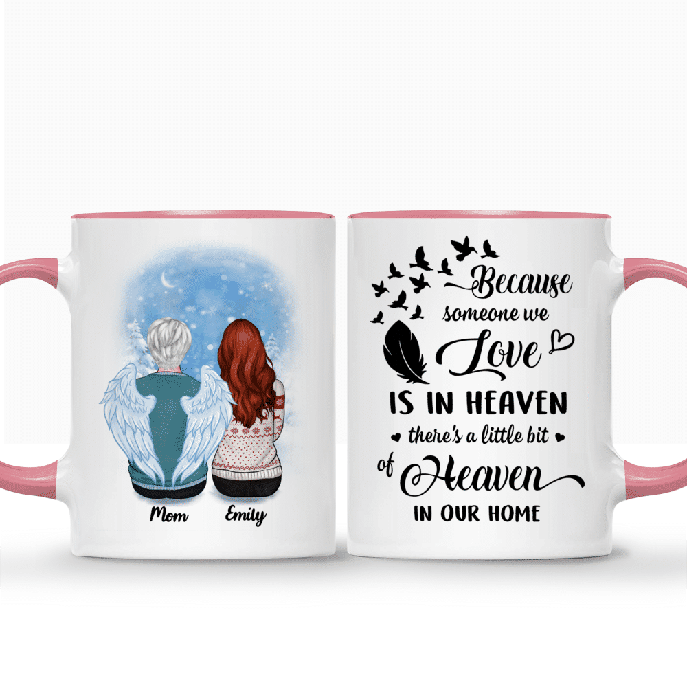 Christmas Memorial Mug - Forever in My Heart (For DadMomGrandPaGrandMa)_3