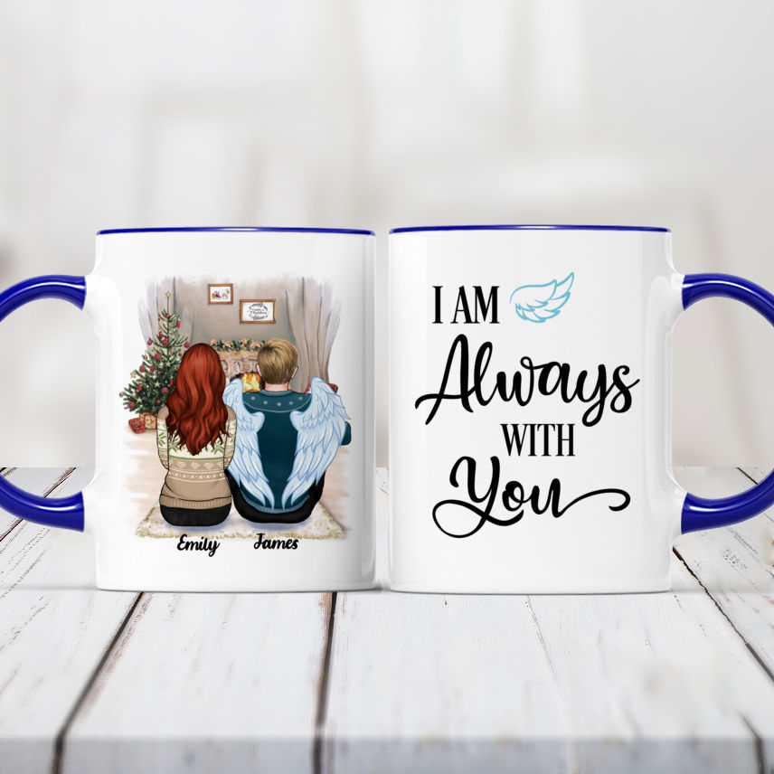 I Thought Of You Today Family Old Couple - Memorial Gift - Personalize