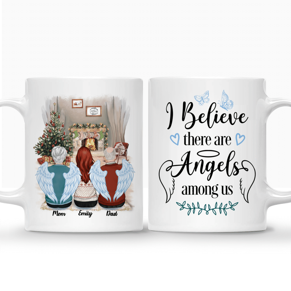 Christmas Memorial Mug - I Believe There are Angels Among Us_3