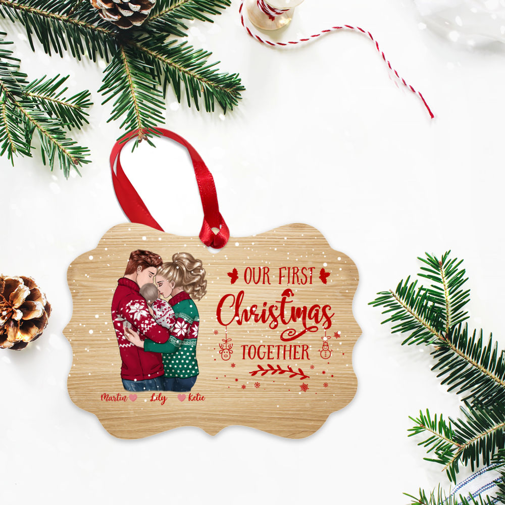 Personalized Christmas Ornament - Our First Christmas Together_2