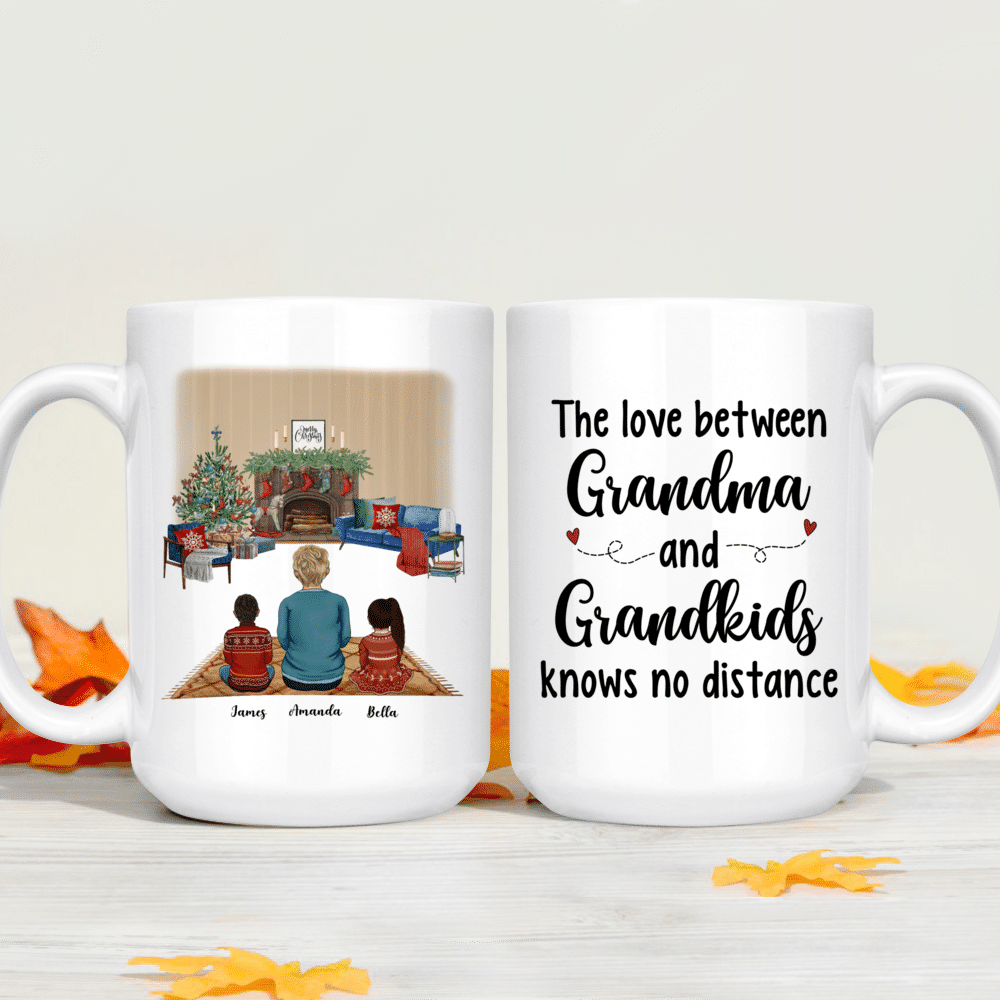 A Grandma's Love Knows No Distance - Personalized Gifts Custom Family —  GearLit