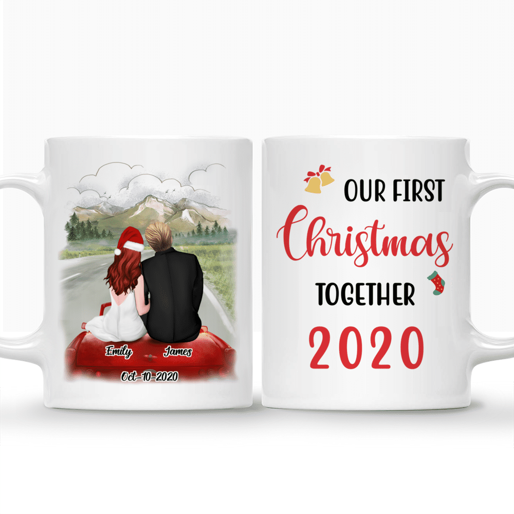 Personalized Mug - First Christmas - Our First Christmas Together 2020 - Valentine's Day Gifts, Couple Gifts, Gifts For Her, Him_3