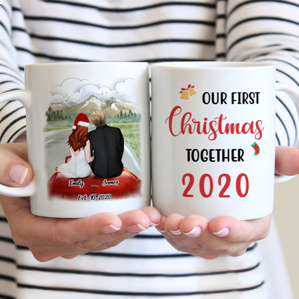 First Christmas - Our First Christmas Together 2020 - Valentine's Day Gifts, Couple Gifts, Gifts For Her, Him - Personalized Mug