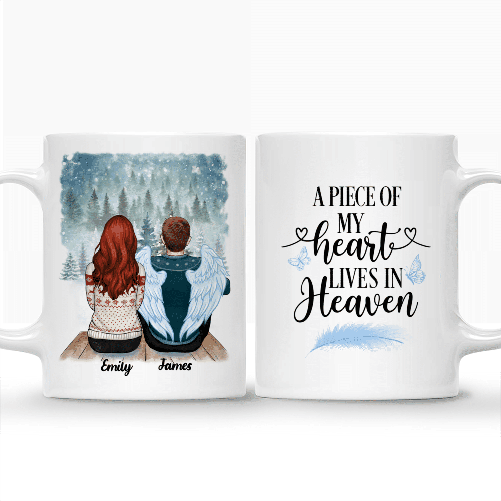 Personalized Mug - Memorial Mug - Snow - I am always with you_4