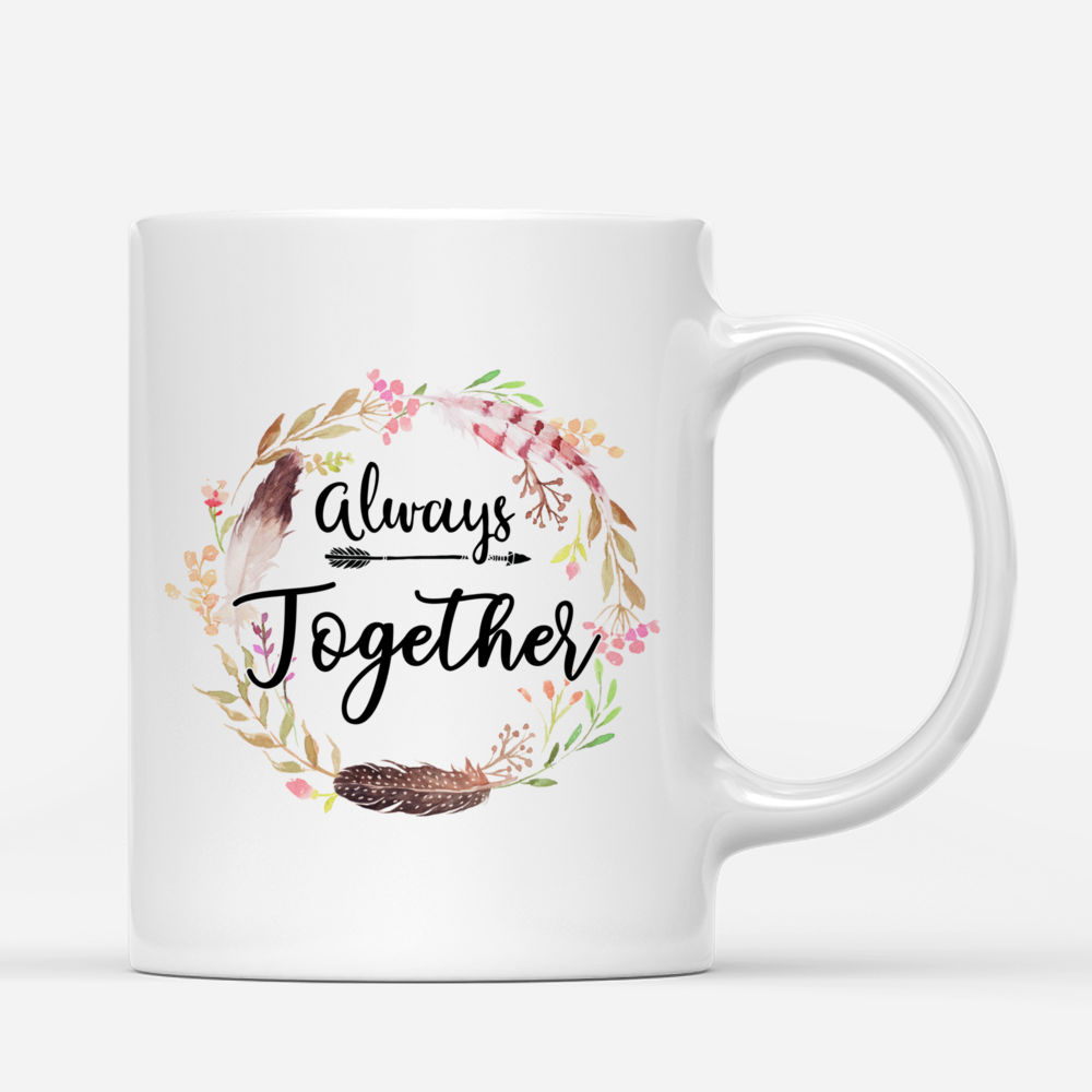 Personalized Mug - Boho Hippie Bohemian - Always Together (S)_2