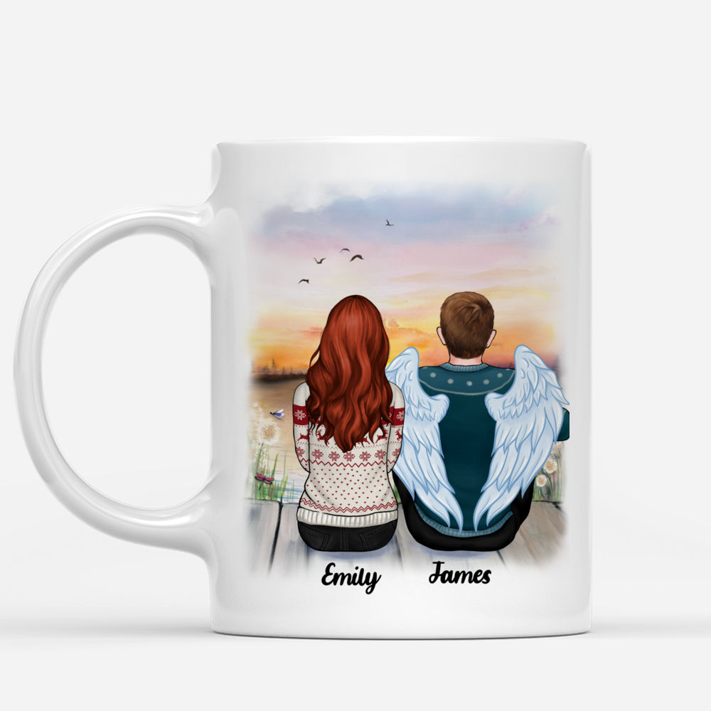 Personalized Memorial Mug - I am Always with You (Sunset BG)_1