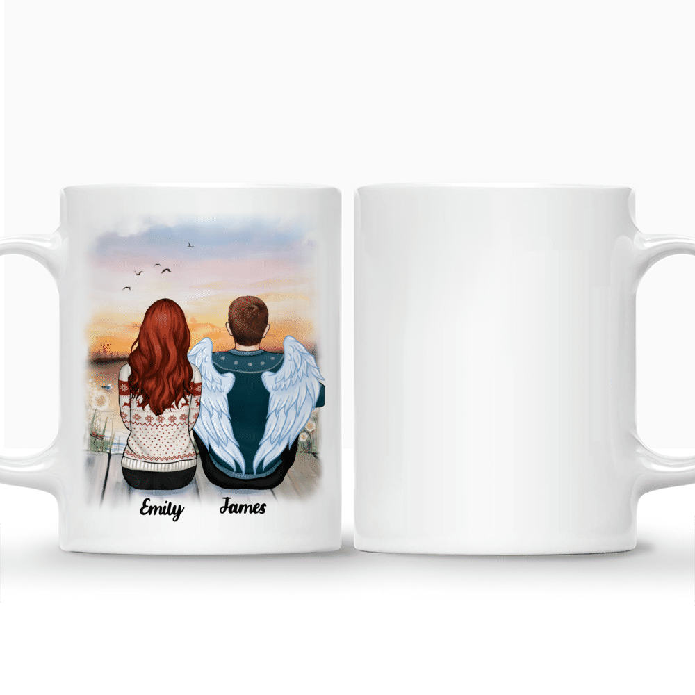 Personalized Mug - Memorial Mug - Sunset - Forever In My Heart_3