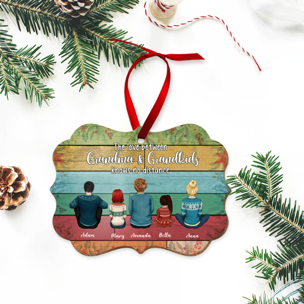 We Take After Our Grandma Personalized Funny Grandkids Ornament, Christmas  Gift For Grandma - Limotees