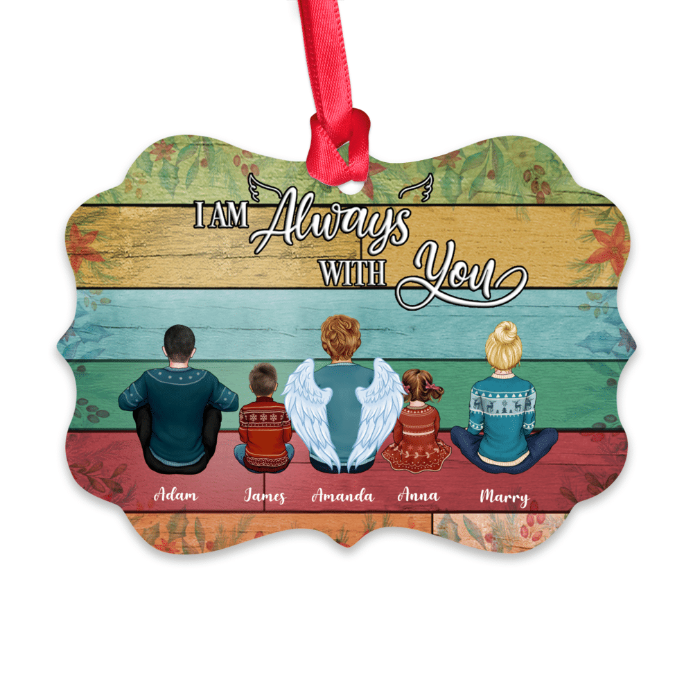 Personalized Ornament - Grandma & Grandchildren - I Am Always With You Ornament Xmas_1