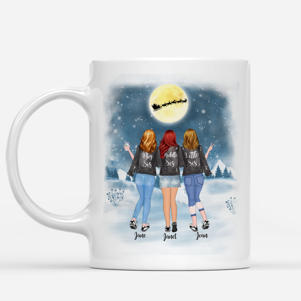 Up to 5 Women - Im pretty sure we are more than best friends. We are like a really small gang.- Blue Sky - Personalized Mug_1