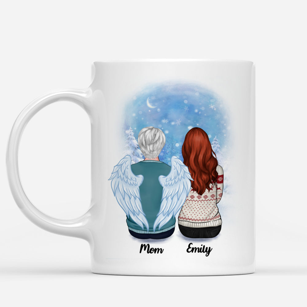 Personalized Mug - Christmas Memorial Mug - A Piece Of My Heart Live In Heaven_1