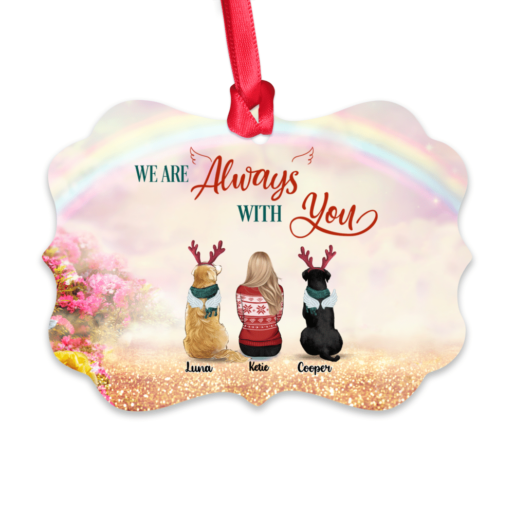 Personalized Ornament - Family Christmas - We Are Always With You_1
