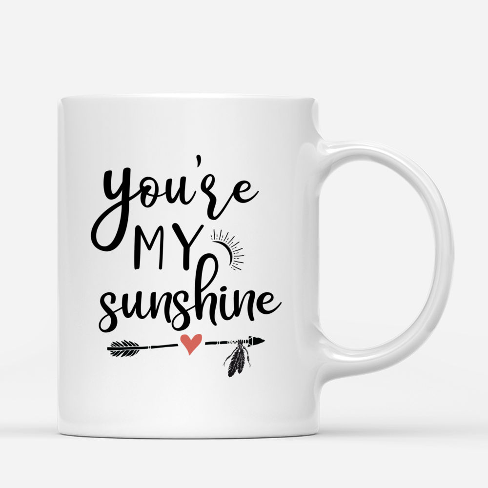 Personalized Mug - Boho Hippie Bohemian - You Are My Sunshine (S)_2