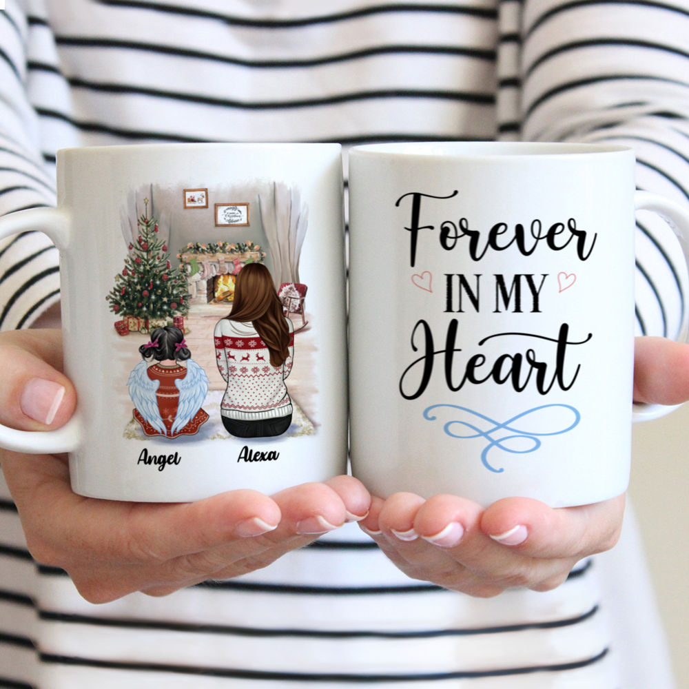 Memorial Mug - Forever In My Heart - Personalized Mug