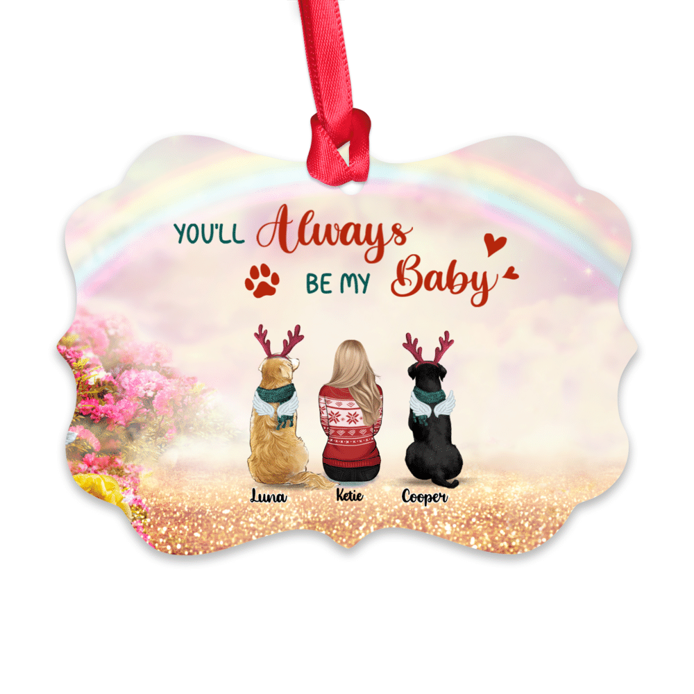 Personalized Ornament - Family Christmas - You'll Allways Be My Baby_1