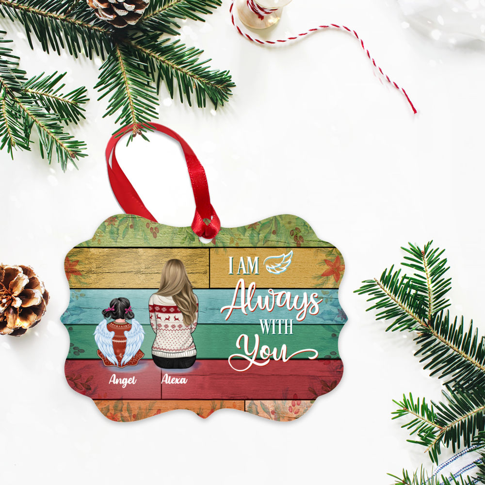 Memorial Ornament - I am always with you - Personalized Ornament_2