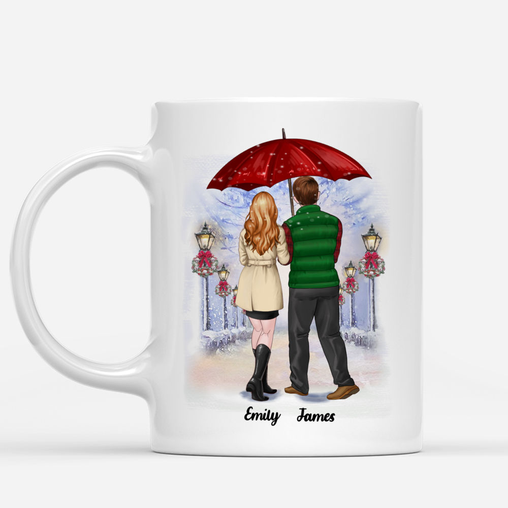 Personalized Couple Mug - Best Husband Ever (Winter Couple)_1