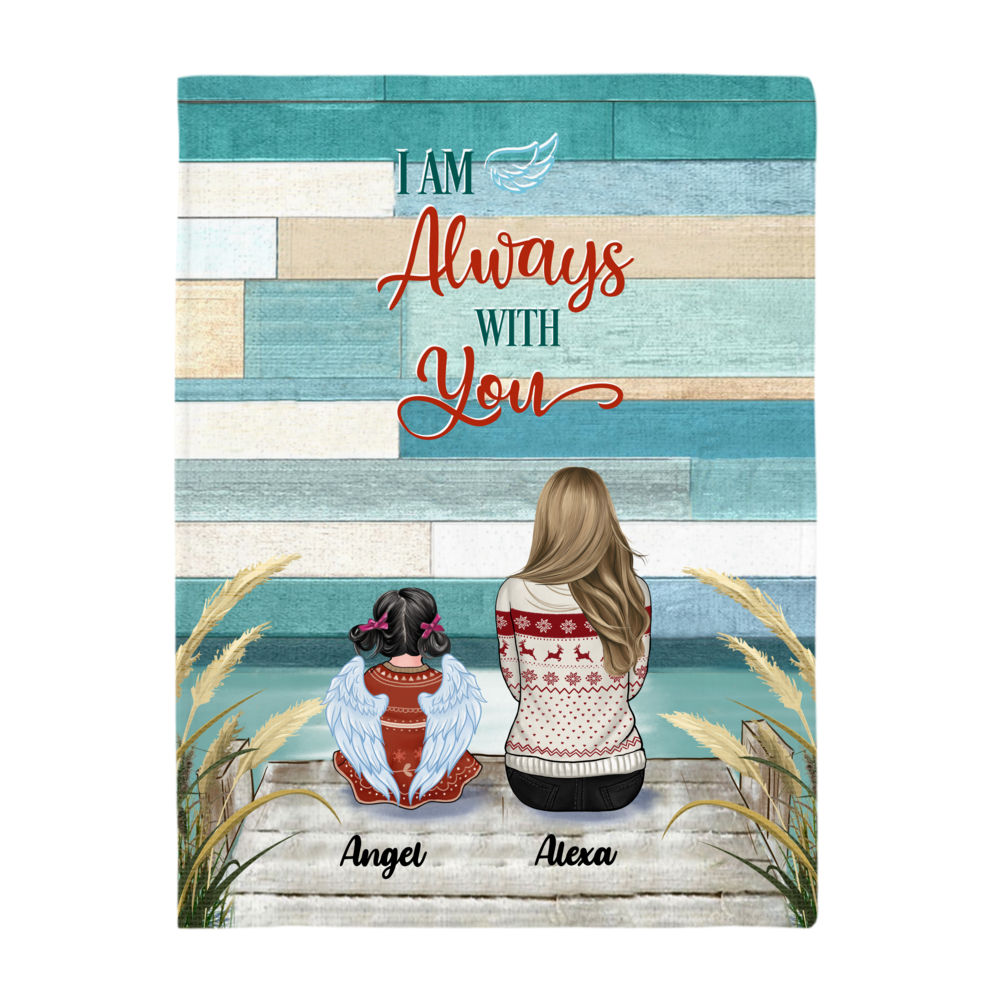 Personalized Fleece Blanket - I'm Always With You (Ver 02)