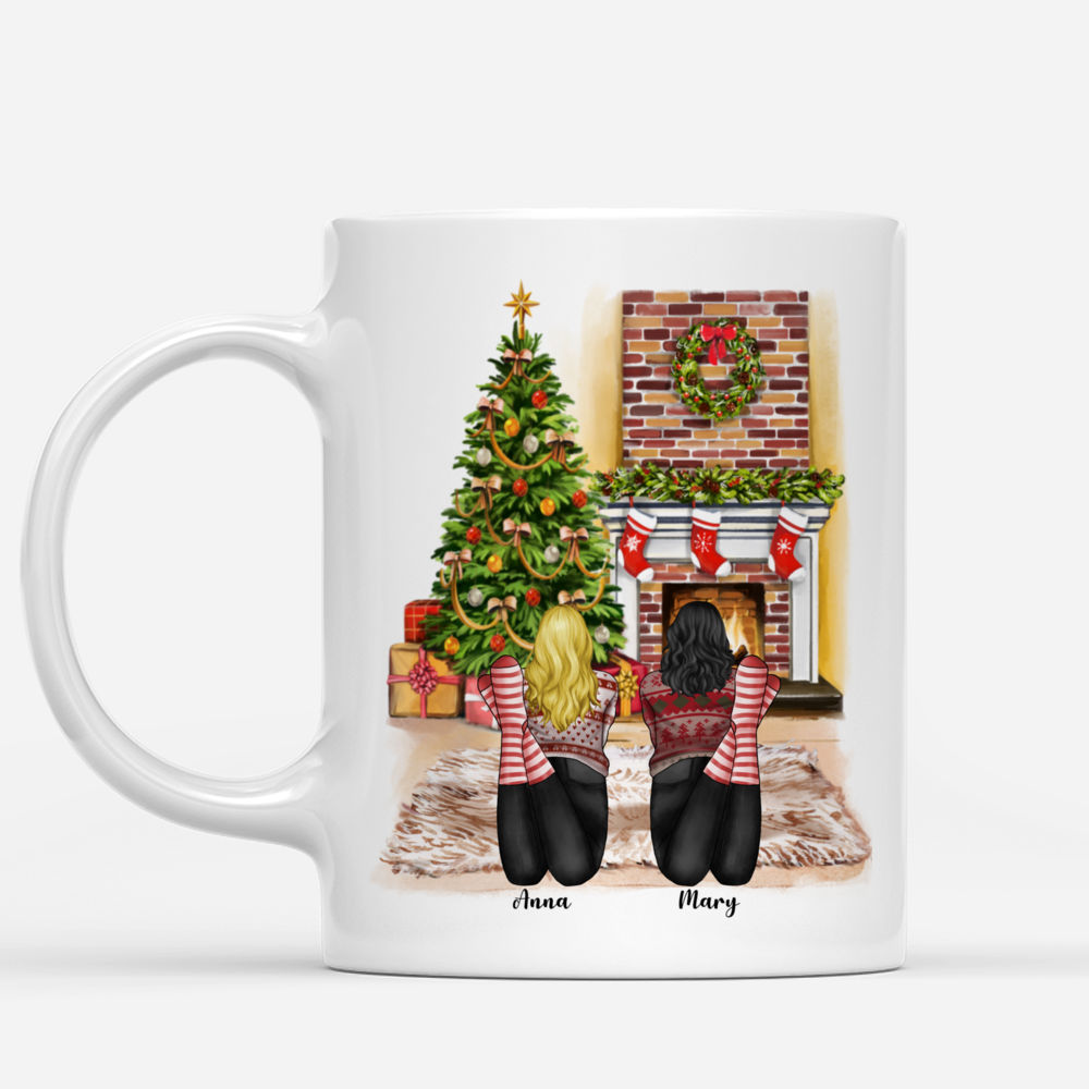 Up to 3 Girls - There is no greater gift than friendship - Personalized Mug_1