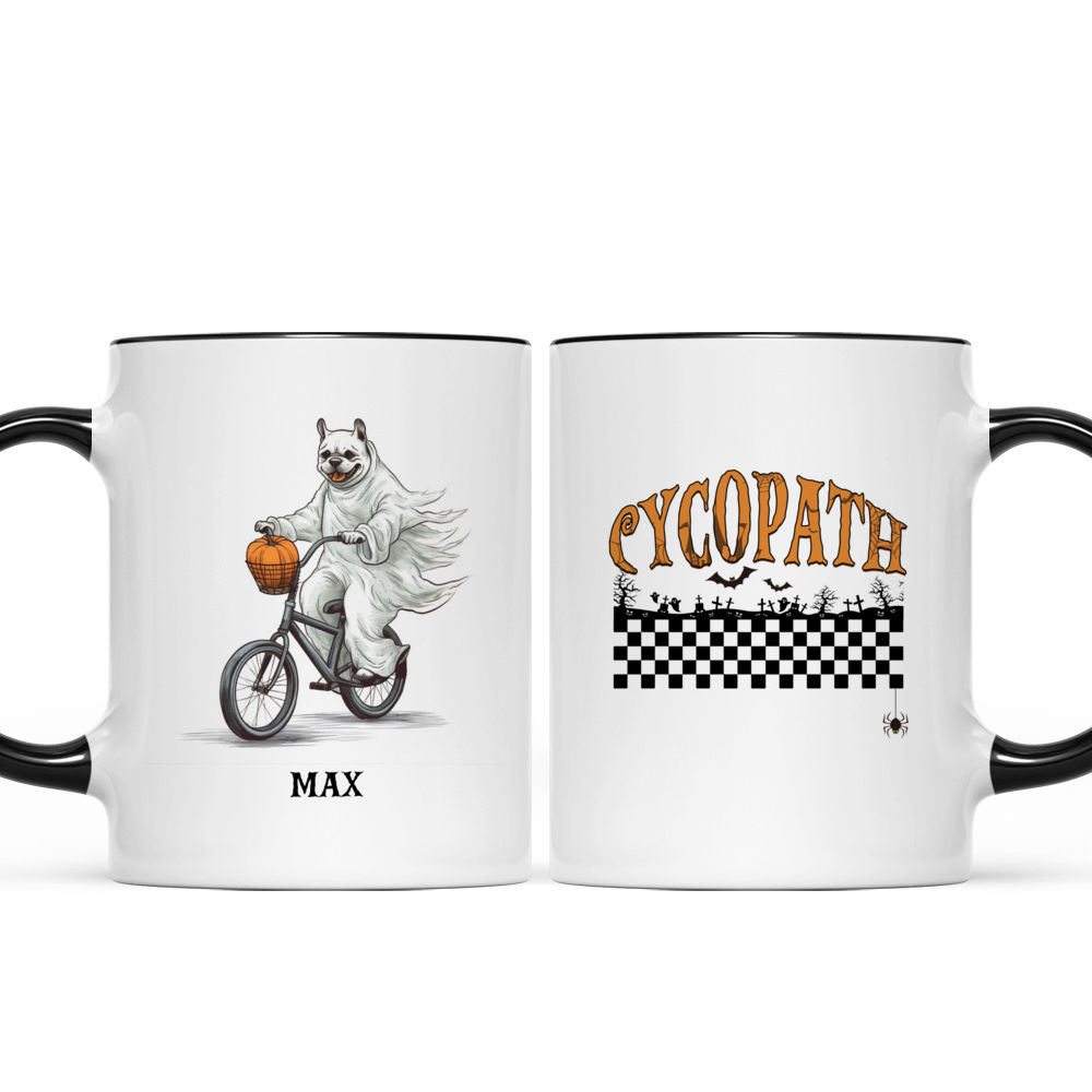 Unique Ghost Dogs Car Ride Ceramic Mug