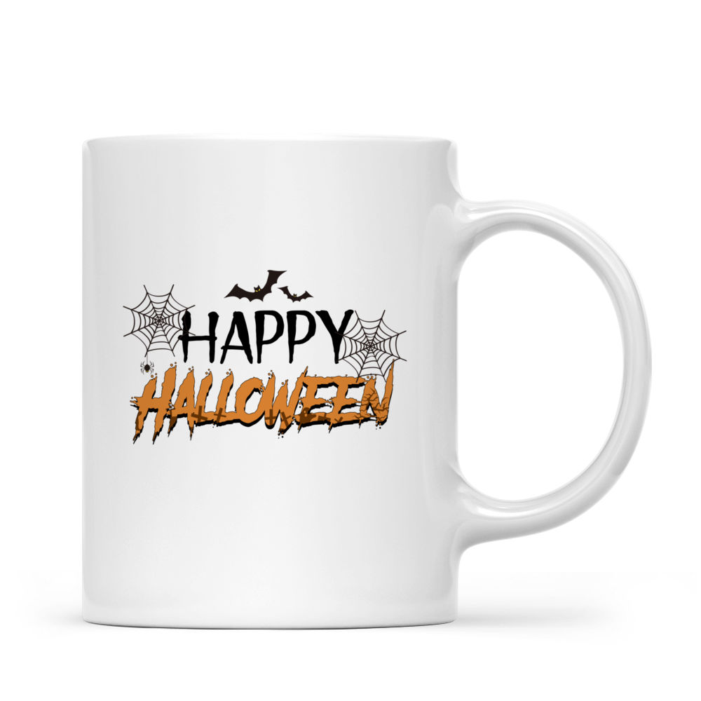 Halloween Dog Mug - Cute Chihuahua Dog Cooking Halloween Pumpkin Cake - Mug_2