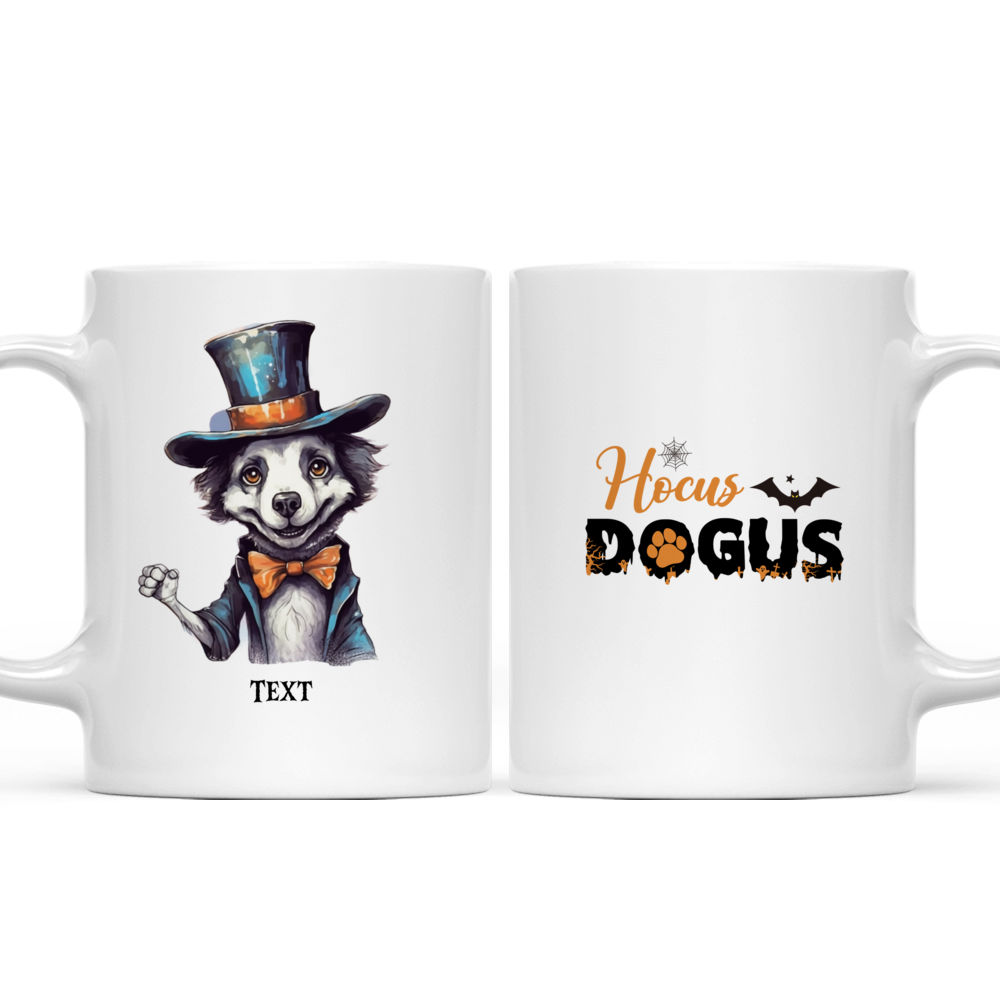 Magical Border Collie Dog Halloween Mug