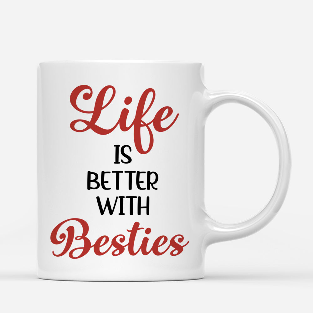 Personalized Mug - Best friends - COCKTAIL FRIENDS - Life is better with friends_2