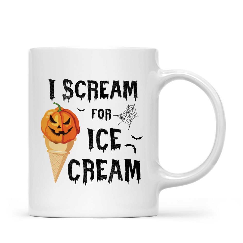 Halloween Dog Mug - Cute German Shepherd Dog Halloween Pumpkin Smile Mug - Mug_2