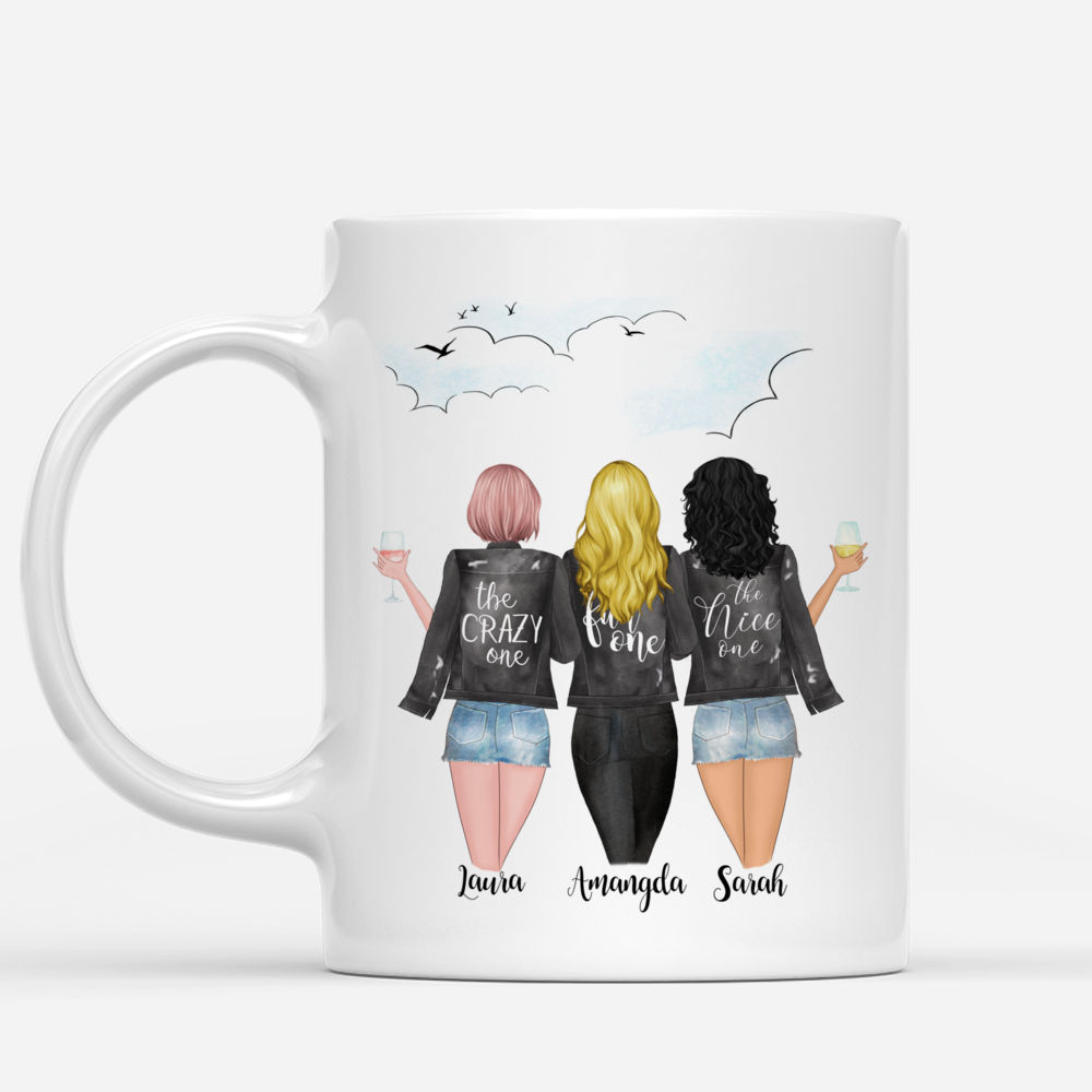 Personalized Mug - Best friends - Up to 4 Best Friends - I'm Pretty Sure We Are More Than Best Friends. We Are Like A Really Small Gang_1