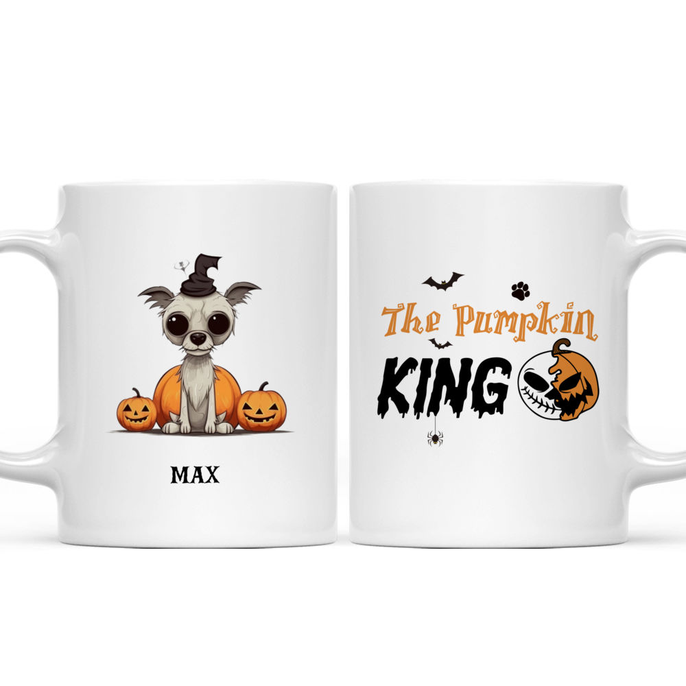 Halloween Dog Mug - Minimalist Yorkshire Terrier Dog Mug Nightmare Before Christmas Halloween Theme - Mug_3