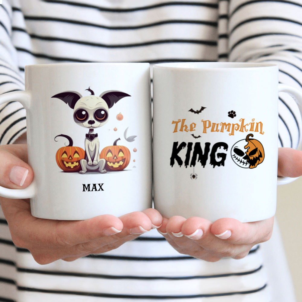 Halloween Dog Mug - Chihuahua Dog Nightmare Before Christmas Halloween Mug - Mug