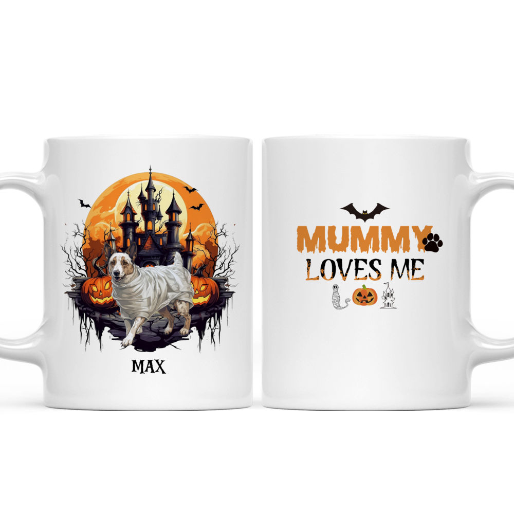 Halloween Dog Mug - Mummy Australian Cattle Dog Running Halloween - Mug_3